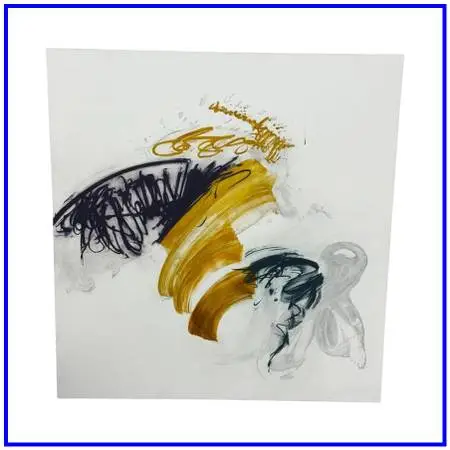 Jill Moser spin Original Acrylic Canvas Painting. Estimated Price: $
