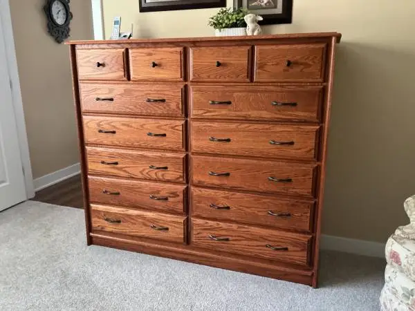 Exceptionally large dresser