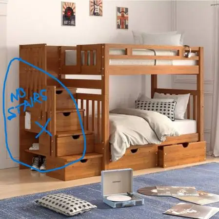Sturdy Wooden Bunk Beds