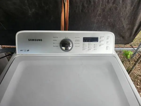 Samsung washer & electric dryer