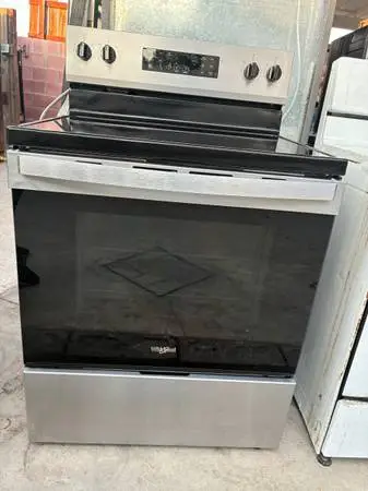 2026 Whirlpool Stainless Steel 30” Electric 240 Volts Stove