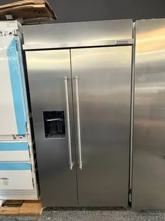 Stainless steel Kitchen-Aid refrigerator 42 Inch