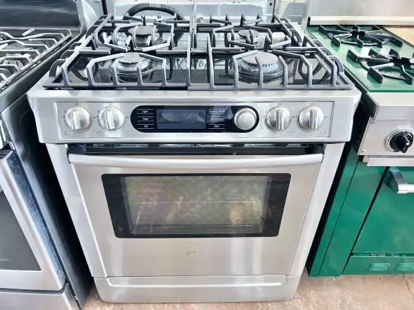 Bosch 700 HDI7282U Slide in Dual Fuel Gas Range Oven Stainless 30 inch