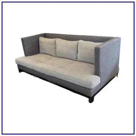 Jay Jeffers Bespoke Shelter Sofa, In The Style Of Milo Baughman