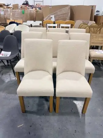 Universal Broadmoore Pennfield Beige Dining Chairs (Set Of 8)