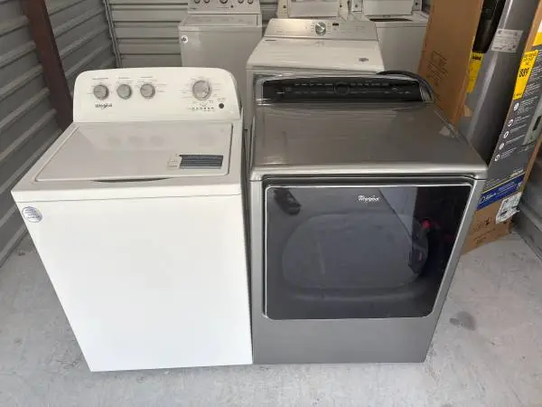 Whirlpoo washer and dryer set