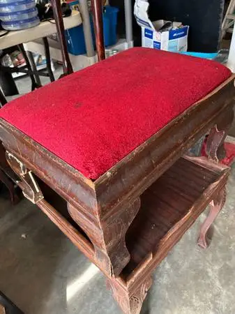 VERY OLD OTTOMAN VERY NICE PIECE IN GOOD CONDITION