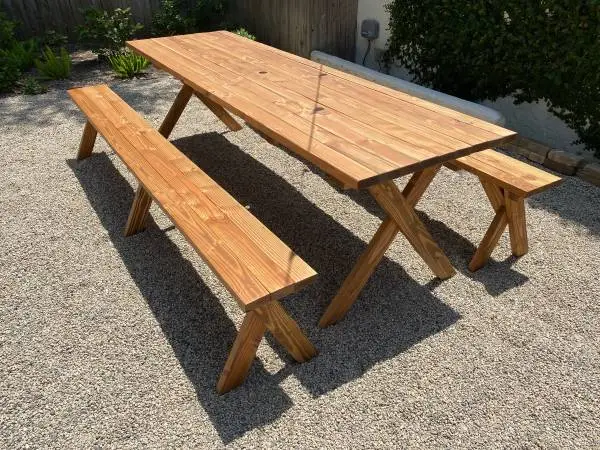 Picnic tables brand new handmade furniture solid wood