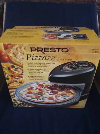 Presto Pizzazz - countertop pizza oven