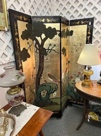 ASIAN ROOM SCREEN VINTAGE