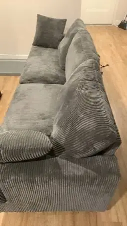 Corduroy couch