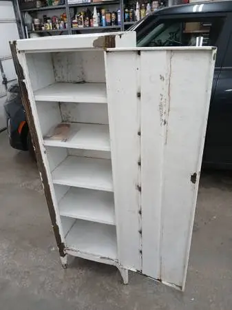 Cool Vintage Steel Cabinet