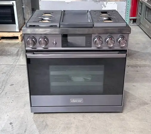 DACOR DOP36M94DLM 36 Dual Fuel Range - Graphite Steel
