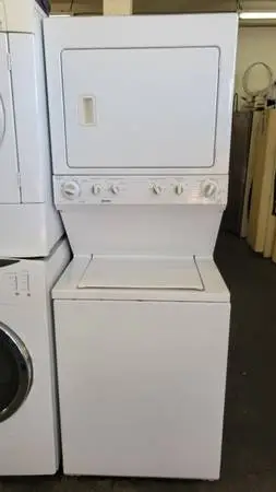KENMORE 1 PIECE ELECTRIC STACKED WASHER N DRYER COMBO SET