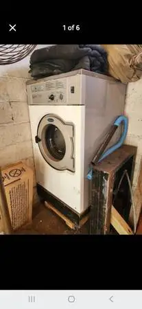 Washer wascomat 35lb gas dryer Huebsch 30lb