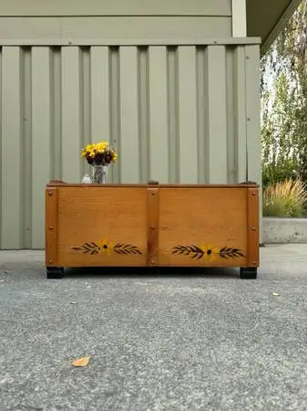 Cute Petite Vintage Trunk Chest