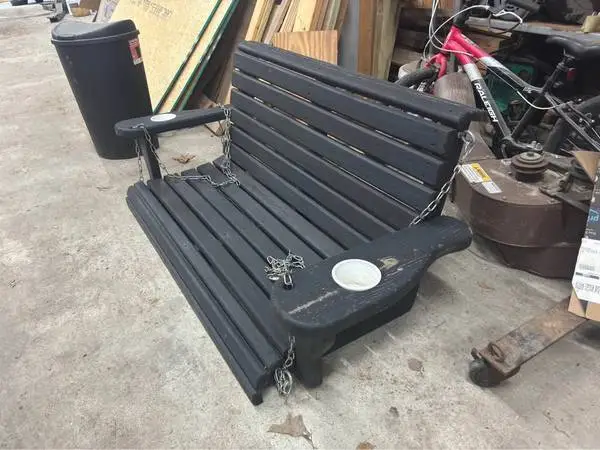 Wooden Porch Swing
