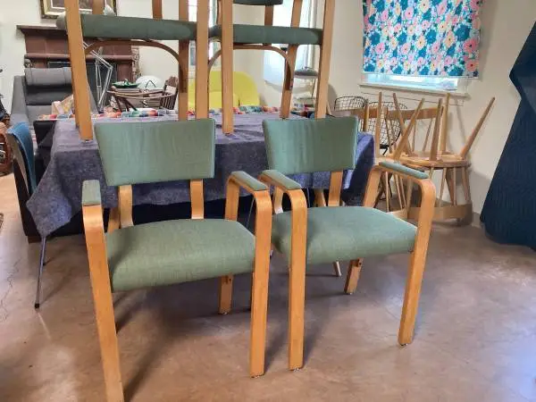 Vintage Thonet Arm Chairs set of 4