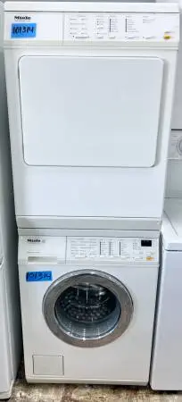 Miele Washer and Dryer Set 220V W1213, T1403 Front Load , 24 Inch