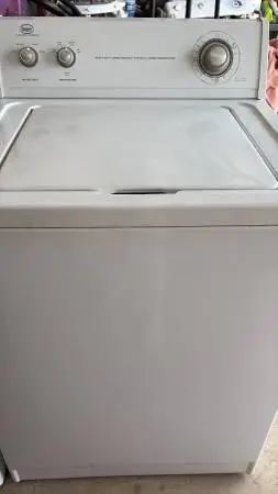 Roper washer super capacity very nice.