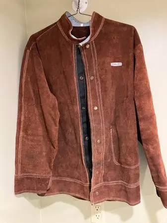 Men & Womens Heavy-Duty Leather Welding Jacket