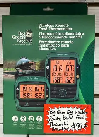 Big Green Egg Wireless Remote Digital Food Thermometer Brand New