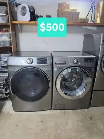 LG Washer And Samsung Electric Dryer