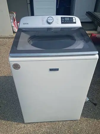 Maytag Glass top washer