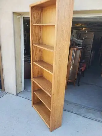 Tall bookshelf