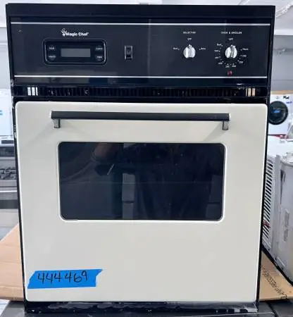 Magic Chef Built In Single Wall Oven , Off White 24 inch 444469