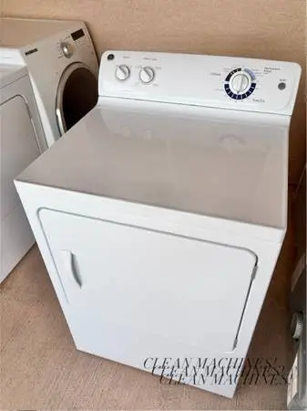 GE Gas Dryer CLEAN MACHINES!