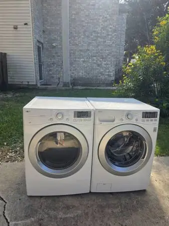 LG Washer And Electric Dryer