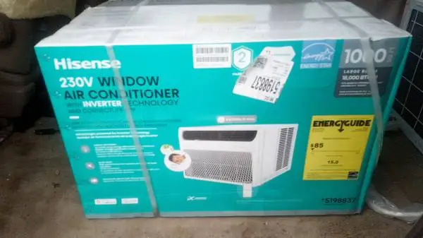 Brand New Hisense 18000 BTU Ac Window Air Conditioner unit