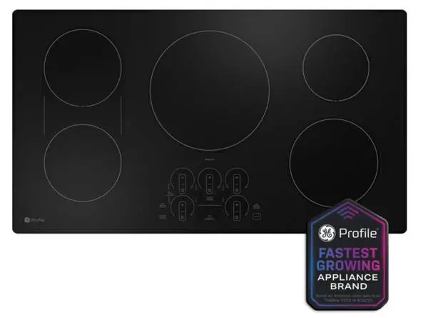 GE Profile PHP9036DT1BB Electric Induction Smart Cooktop NEW 36 Inch