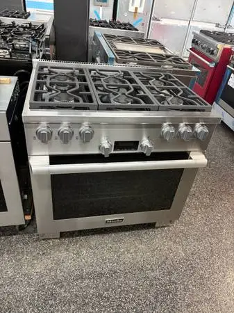 High End stainless steel Range 36 Inch