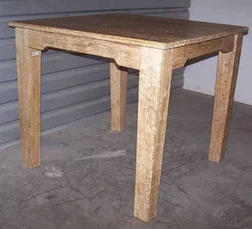 High kitchen dining table 42 x 42 x 37H