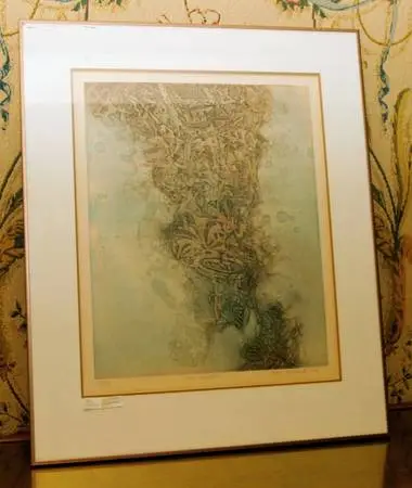 REDUCED $500 - Original Signed Limited Edition Aki Roland La Vallée