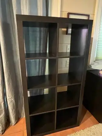 Ikea Kallax open shelving unit