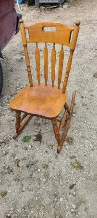 Quality Antiques: Mid-Sized Solid Rocking Horse, Chairs, MUCH MORE...