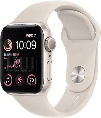 Apple Watch SE 3rd Gen WiFi + GPS Cellular Unlocked 40mm Starlight. B