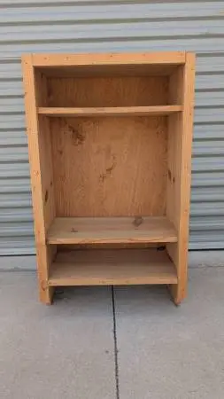 Solid Wood Wall Shelf or Desk Hutch