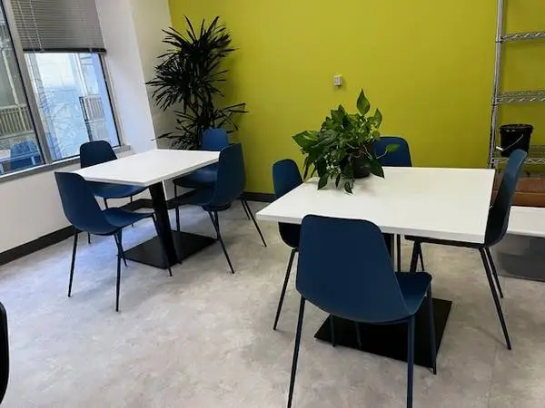 Vitra Blue Kitchen Chairs