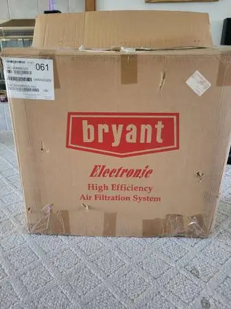 Electronic air filtration system New