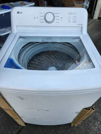 LG top load washer