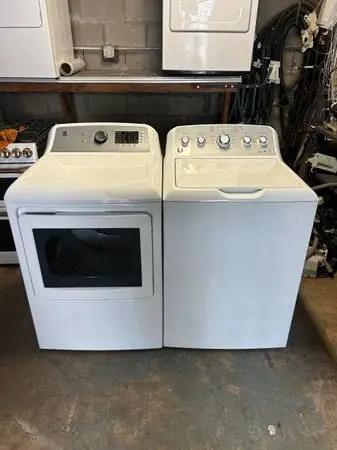 Free installation warranty free delivery GE washer gas dryer