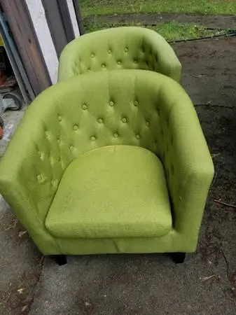 VERY NICE PAIR MATCHING ARM CHAIRS