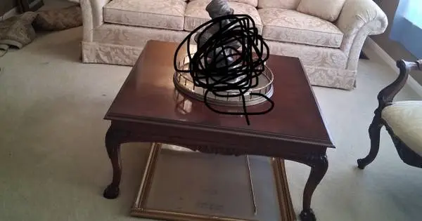 Antique coffee table