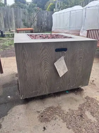 Propane fire pit