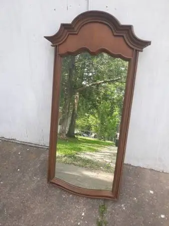 Nice ornate wall hanger mirror