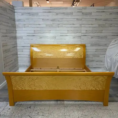 Vintage Birdseye Maple King Bedframe *delivery available*